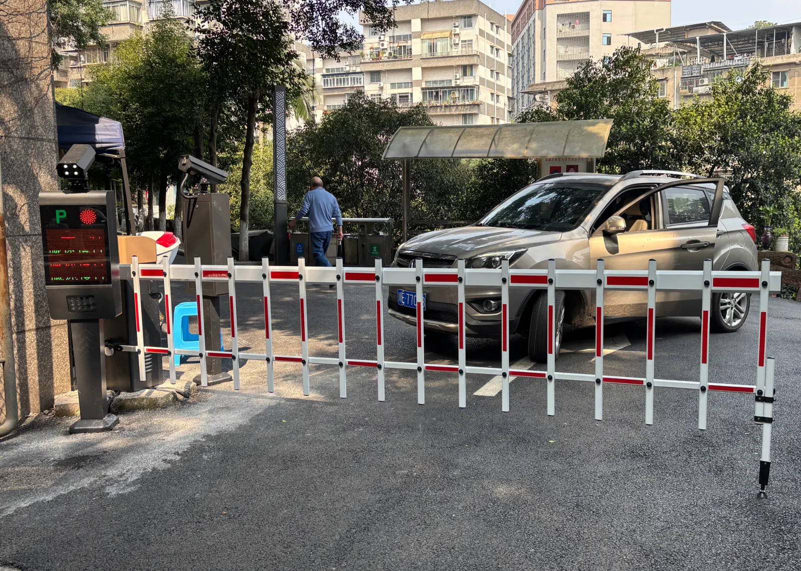 小区停车道闸管理系统项目案例