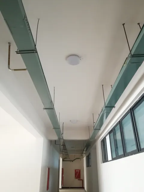 走廊桥架与管线安装