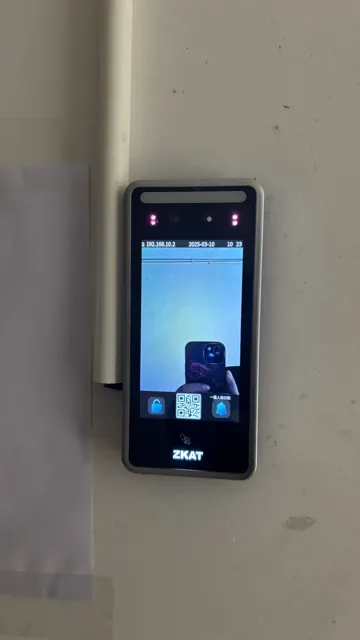 门禁终端安装