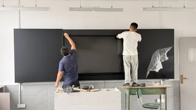 室内大屏安装调试