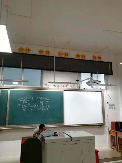 教室投影与多媒体设施